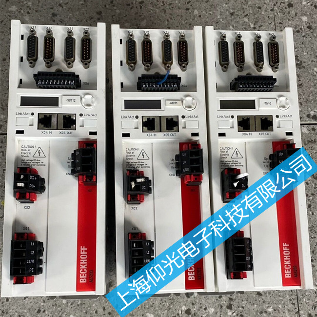 BECKHOFF倍福伺服驅動器AX5203維修-報警6005維修