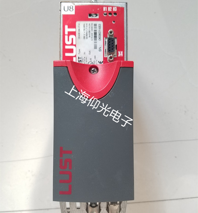 燙金機lust路斯特CDD34驅(qū)動器報E-OLI代碼咋維修
