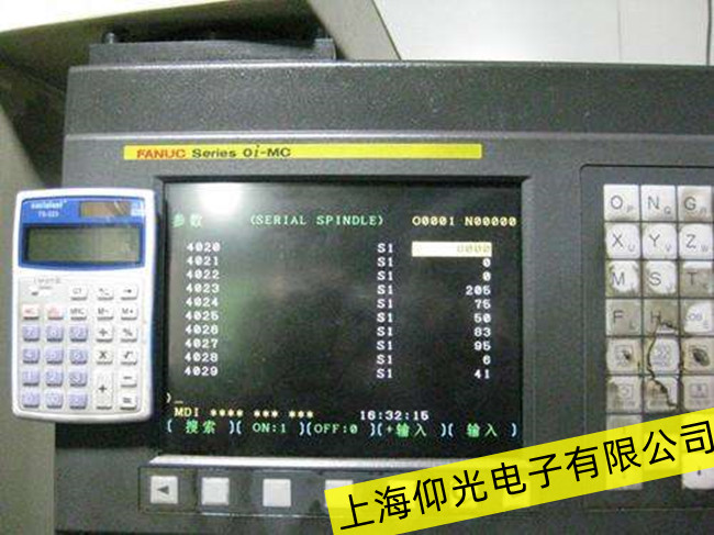 深圳沙井發那科觸摸屏上電顯示異常故障維修