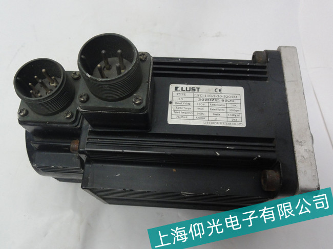 揚州路斯特LUST伺服電機異常震動故障維修