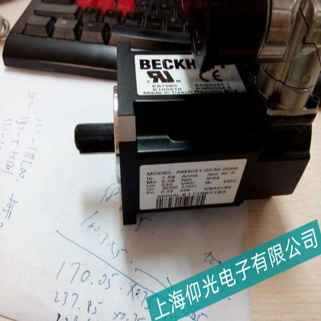 羅江倍福BECKOFF伺服電機有異響故障分析維修