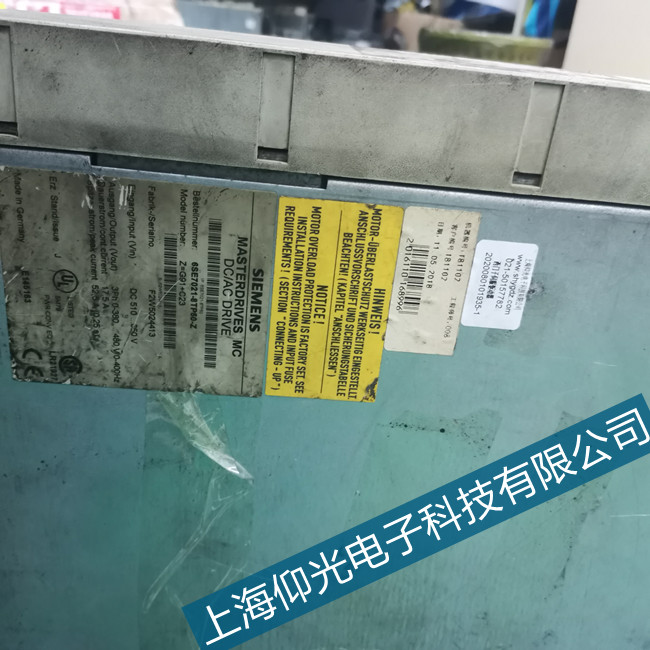 河南西門子v80伺服驅(qū)動器F30650報錯維修中心