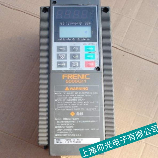 蘇州富士FRN0.4E1S-4C變頻器上電無顯示故障分析維修