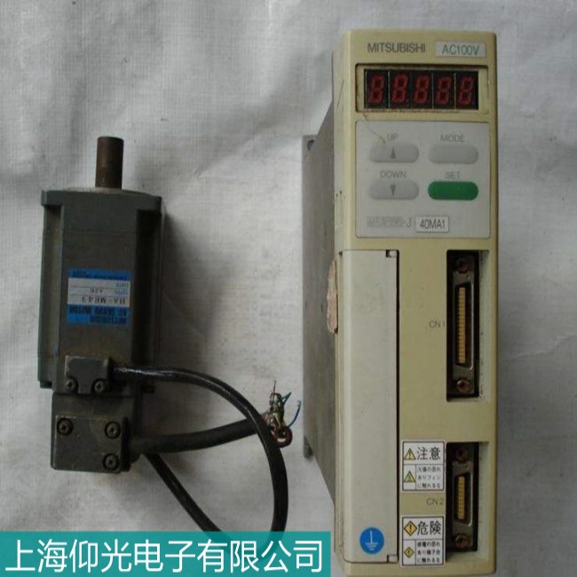 重慶三菱伺服驅動器電機超速報警故障分析維修