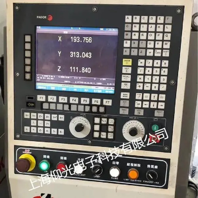 發(fā)格數(shù)控系統(tǒng)CNC8037-T操作屏不開機(jī)顯示黑屏檢修