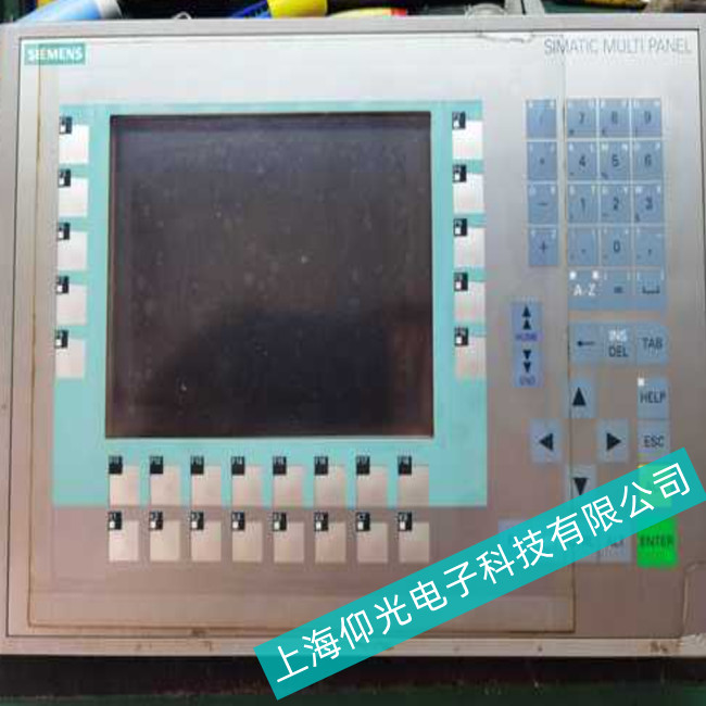 銑齒機Siemens顯示屏6AV2105-0HA12-0AA0電源燈故障維修周期短