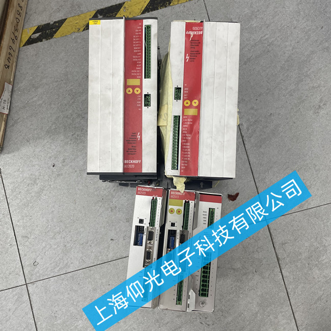 倍福伺服驅動器維修AX5140報錯顯示F147維修方法
