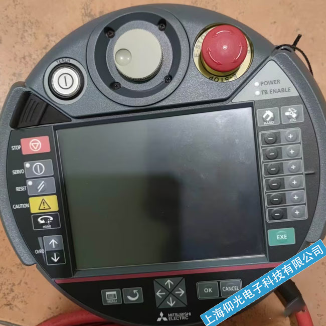 杭州三菱機器人機械手示教器顯示器黑屏維修專業維修