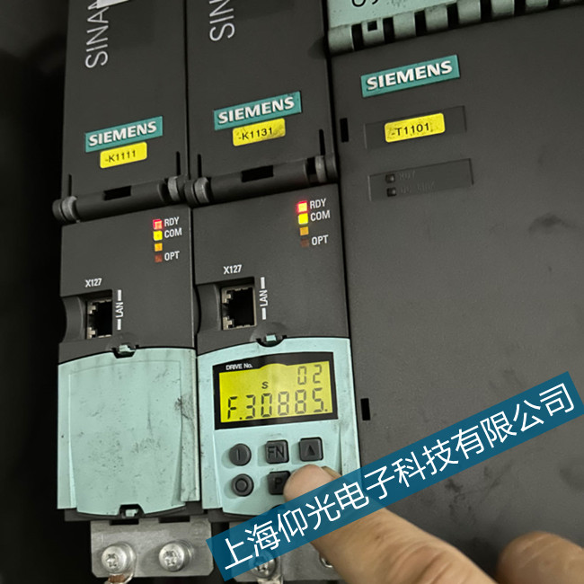 軸卡維修西門子驅動器832與主控制無時鐘同步咋修理