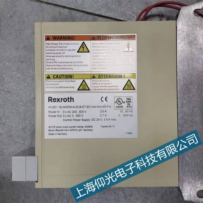 揚州博世力士樂TDM系列伺服驅動器F6042故障咋維修