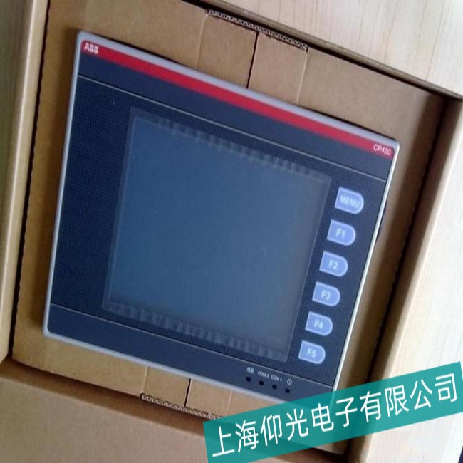 ABB觸摸屏CP440出現暗屏看不清故障成都哪家維修技術好