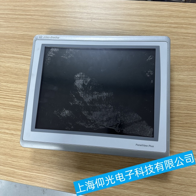 深圳AB羅克韋爾觸摸屏2711P-K4M20A卡在開機界面無法繼續啟動故障維修服務