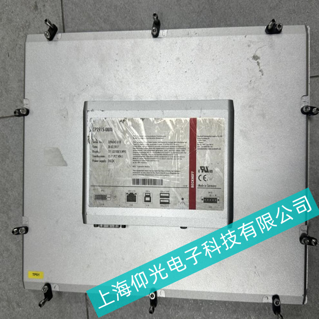 醫療儀器中BECKHOFF倍福觸摸屏CP3221-0030按鍵無反應維修方法
