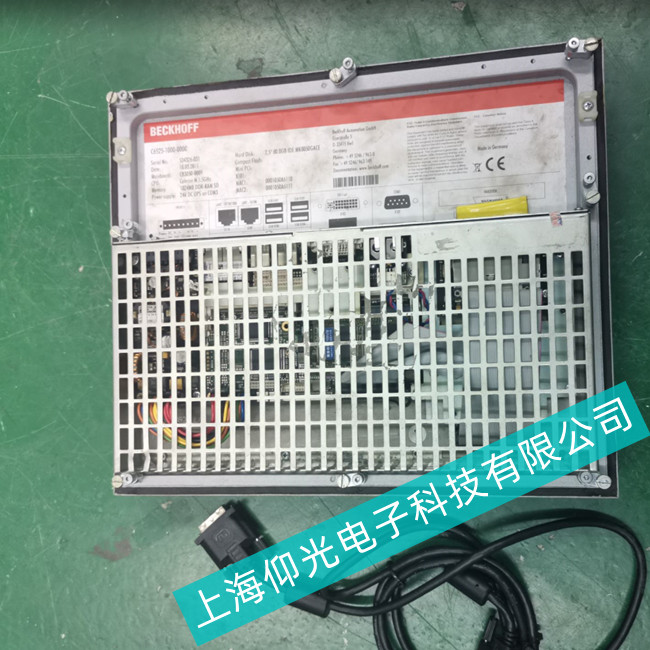 嘉興市機床加工中心BECKHOFF倍福觸摸屏CP3221-0030觸摸屏玻璃爛維修-備件充足