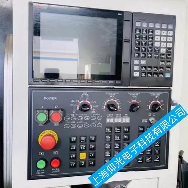 煙臺三菱數控系統CNC700有顯示但無輸出故障維修更換調試