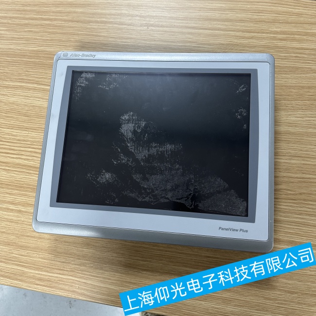 深圳AB羅克韋爾觸摸屏2711P-K4M5A卡在開機界面無法繼續啟動故障維修公司