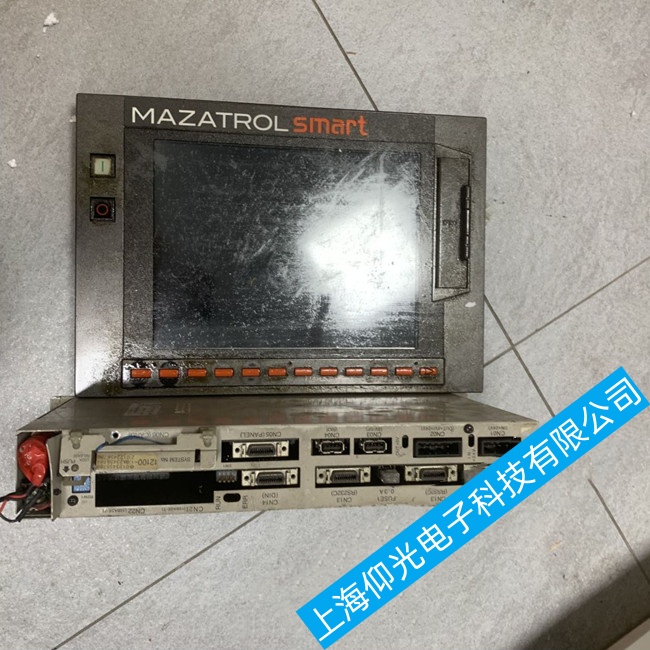 常州馬扎克Mazak數控系統MATRIX 2在上電后顯示亂碼故障維修快速修復